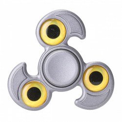 Eagle Design Aluminum Metal Fidget Spinner Stress Reducer Toy for Autism Adult, Child (Space Gray)